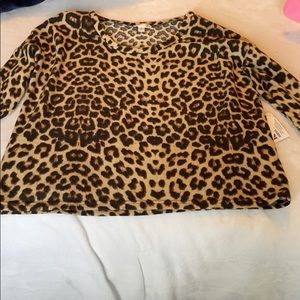 Cheetah Print Long Sleeve